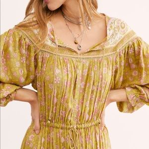 Spell Gypsy Dahlia Gown in Bronze FP excl NWT L